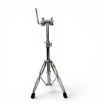 9000 Series Double Tom Stand Chrome Drum Hardware Missing One Arm. Fixed Price $139.99.