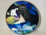 Remo Mapex 16 Graphic Drum Head Geometric Prism Design Tom/bass. Fixed Price $19.95.