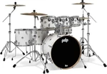 Pdp By 7-PIECE Concept Maple Shell Pack With Chrome Hardware Pearlescent Whit. Fixed Price $1957.99.