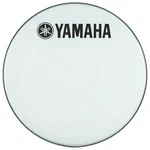 Yamaha Marching Bass Drum Head With Fork Logo White 22. Fixed Price $78.99.