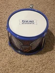 First Act Discovery Kids 8" X 7" White Tom Drum. Fixed Price $15.00.