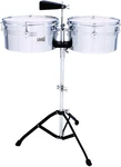 Toca Player's Series Chrome Timbale Drum Set - 13" & 14". Fixed Price $349.99.