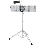 Latin Percussion LPA256 Aspire Series 13" & 14" Timbale Set With Cowbell. Fixed Price $349.99.
