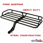 Atv Cargo Carrier Rack Hitch Mount Receiver Quad Yamaha Canam Honda Polaris Ball. Fixed Price $129.99.