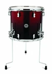Pacific Drums PDCM1416TTRB 16" Diameter Floor Tom W/ Chrome Hardware. Fixed Price $349.99.
