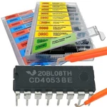 161 Piece Electronic Component Kit With Plier And Pin Assignment Table. Fixed Price $28.09.