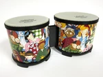 Remo Rythm Club Bongo Drums Set W/ Synthetic Heads Kids Childs. Fixed Price $80.00.