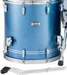 Pearl Masters Maple Complete 14X14" Chrome Contrail Floor Tom Drum Auth Dealer. Fixed Price $697.99.