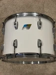 Ludwig 14 X 10 Tom 1970 White Drumset. Fixed Price $250.00.