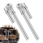 2 Pcs Tom Drum Brackets, Mount Holder Arm, Adjustable Metal Stand. Fixed Price $26.88.