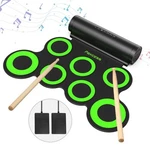 Paxcess Electronic Drum Set, Roll Up Practice Pad Midi Kit With. Fixed Price $70.59.
