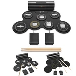 Pogolab Bluetooth 7 Pads Roll Up Electric Drum Built-in SPEAKER/2X Pedals Us. Fixed Price $65.59.