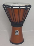 Toca Han Percussion Djembe Street Drum Freestyle Bongo Wood Base Bronze. Fixed Price $34.99.