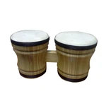 Rhythm Band Double Bongo Bamboo. Fixed Price $46.99.