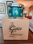 Gretsch Broadkaster 8 X 12 Caribbean Blue Gloss 3 Ply Rack Tom. Fixed Price $475.00.