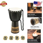 Meinl 10" Mahogany Djembe - Natural Goat Skin, Usa Crafted, Tunable. Fixed Price $230.99.