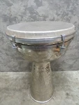 Vintage Folk Tribal Instrument Goblet Chalice Drum Mid East Doumbek Darbuka. Fixed Price $97.50.