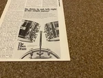 JBF60 Advert 8X5 The Fibes Drums - Cf Martin Organisation. Fixed Price $8.05.