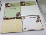 Mary Engelbreit Christmas Sticky Notes Lot Pooch & Sweetheart Set Of 3 Pads. Fixed Price $10.84.