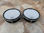 Two Roland PD-125 Bk 12" Mesh Head V Drum PD125 Black. Fixed Price $299.99.
