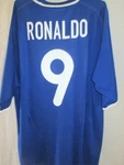 Brazil 2000-2001 Away Ronaldo 9 Football Shirt Size Xl /11156. Fixed Price $161.21.