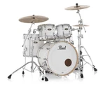 Pearl Masters Maple Gum 4-PC Shell Pack W/ 22" Kick White Ice Swirl. Fixed Price $4554.99.