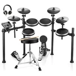 Donner DED-200X Electric Drum Set Mesh Pad Dual Zone Snare 450+ Sound Gray. Fixed Price $535.77.