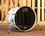 Dw Performance White Marine Pearl Bass Drum - 16X20. Fixed Price $1249.00.