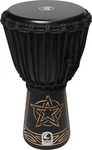 Toca Percussion Sully Erna Black Mamba Wood Rope Tuned Djembe - 10 Inches. Fixed Price $199.99.