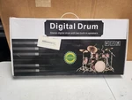 Ammoon 9 Pads Portable Midi Electronic Roll Up Drum Kit With Built In Speakers. Fixed Price $53.00.