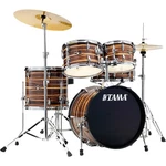 Tama Imperialstar 5PIECE Complete Drum Set W18" Basscymbals Coffee Teak Wrap. Fixed Price $949.99.