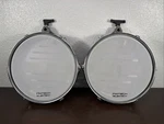 (2) Pintech Concertcast Electronic Mesh Drums 10 Inch Silentech. Fixed Price $80.55.