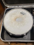 Vtg Ludwig Rockers Lug 14 5 2068871 Snare Drum Square 70S Case Stand Sticks. Fixed Price $420.00.