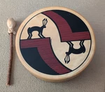Vtg Taos All One Tribe 14" The Keeper Signed Keller / Good Water Nwt!. Fixed Price $324.99.