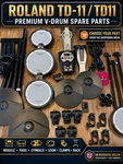Roland TD-11 TD11 V-drums Spare Parts Choice Module Snare Cymbal Loom Clamp Rack. Fixed Price $167.92.