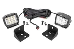 Rough Country 71024 Rear Cab Mount 3" Led Pod Light Kit For Defender Hd. Fixed Price $189.95.