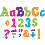 Multi Bright Sassy Solids 5" Letters Teacher Created Resources TCR75261. Fixed Price $13.99.