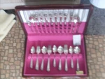 Vintage 1847 Rogers Bros Silverware/ Flatware 52 Pieces. Fixed Price $299.99.