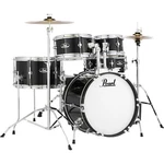 Pearl Roadshow Jr. Drum Set With Hardware And Cymbals Jet Black. Fixed Price $450.99.
