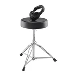Alesis Drum Essentials Bundle - Throne And Headphones. Fixed Price $99.00.