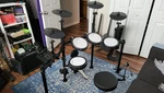Donner DED-200X Electronic Drum Set, With Quiet Mesh 5 Pads, 4 Cymbals. Fixed Price $364.50.