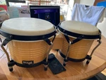 Stagg BW70N Traditional Tunable Wood Bongo Drums Natural. Fixed Price $47.00.