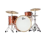 Gretsch Drums Catalina Club 3-PC Shell Pack W/24" Kick Satin Walnut Glaze. Fixed Price $749.99.
