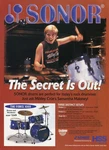 2001 Print Ad Of Sonor Force 3001 Drum Kit W Samantha Maloney Motley Crue. Fixed Price $9.99.