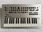 Korg Polyphonic Analogue Synthesizer Mini 060052 120EX-00 S-12. Fixed Price $600.00.