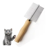 Dog Cat Pet Comb Double-sided Grooming Brush Metal For Loosening Up Remo.... Fixed Price $11.52.