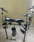 Simmons Titan 50 Electronic Drum Kit With Mesh Pads And Bluetooth Ln. Fixed Price $300.00.