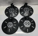Simmons S500PAD8S Inch Electronic Pads Lot Of 4 Drums Pre Owned. Fixed Price $71.99.
