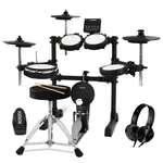 Xkorce Electronic Drum Kit BHP70K - 4 Mesh Pads 360 Sounds Bluetooth. Fixed Price $369.99.