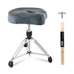 Rowell Drum Throne Heavy Duty Seat Air Guide Hole Stool Moto.... Fixed Price $130.06.